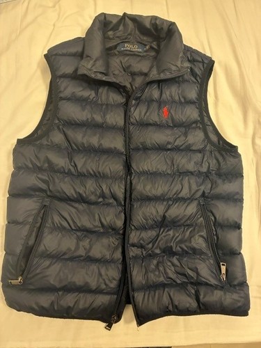 Mens ralph lauren navy gilet - lauren,