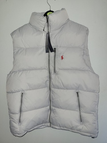 Mens white ralph - lauren, puffer